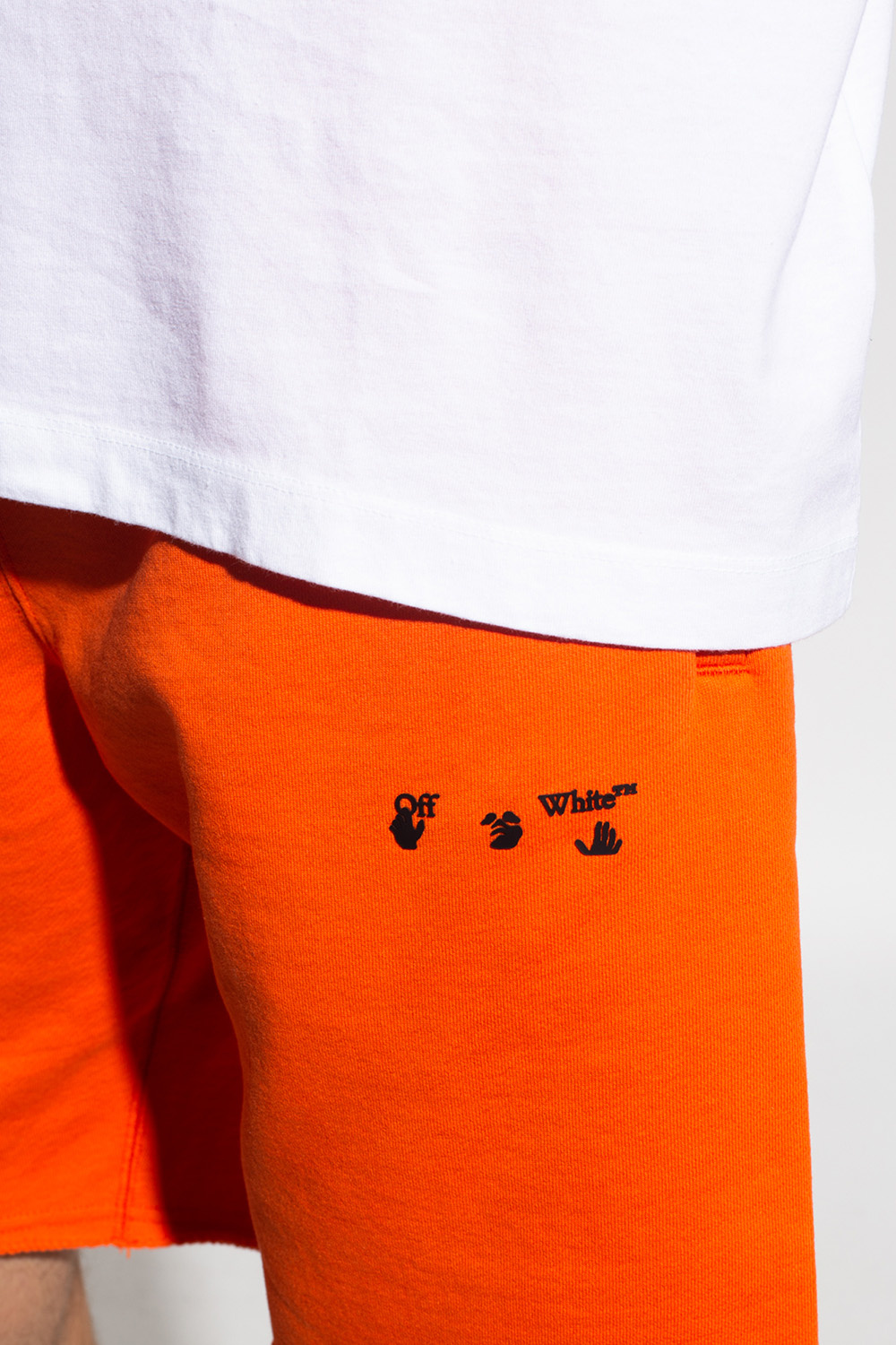 Off-White Sweat shorts with logo | Men's Clothing | Vitkac